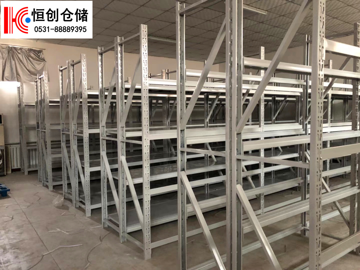 仓储货架/重型货架的尺寸及应用详情